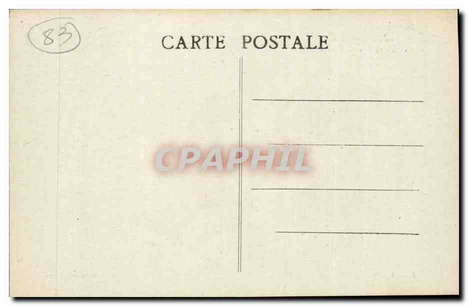 Brue Auriac CPA Le pigeonniet et le pont neuf — Rückseite
