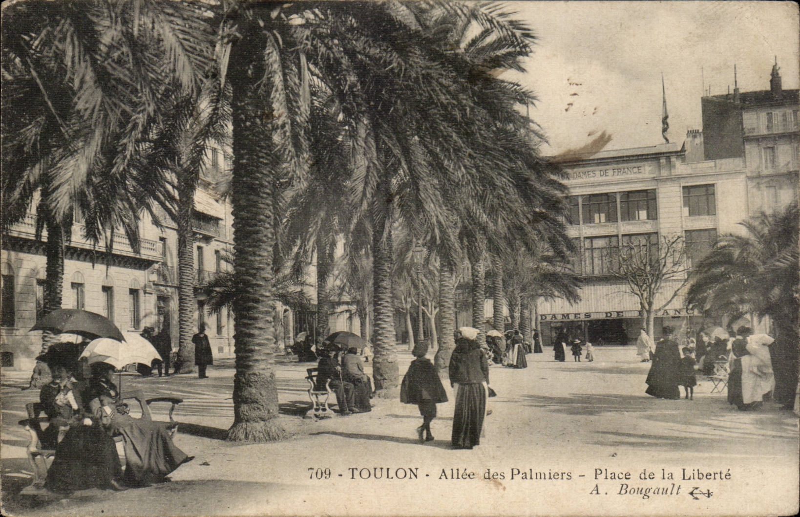 Toulon CPA Allee des palmiers Place de la liberte