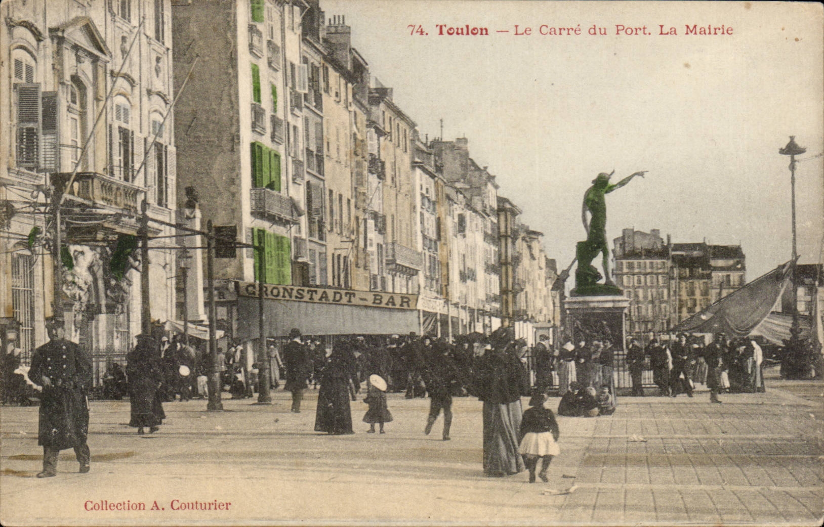 Toulon CPA Le carre du port La mairie