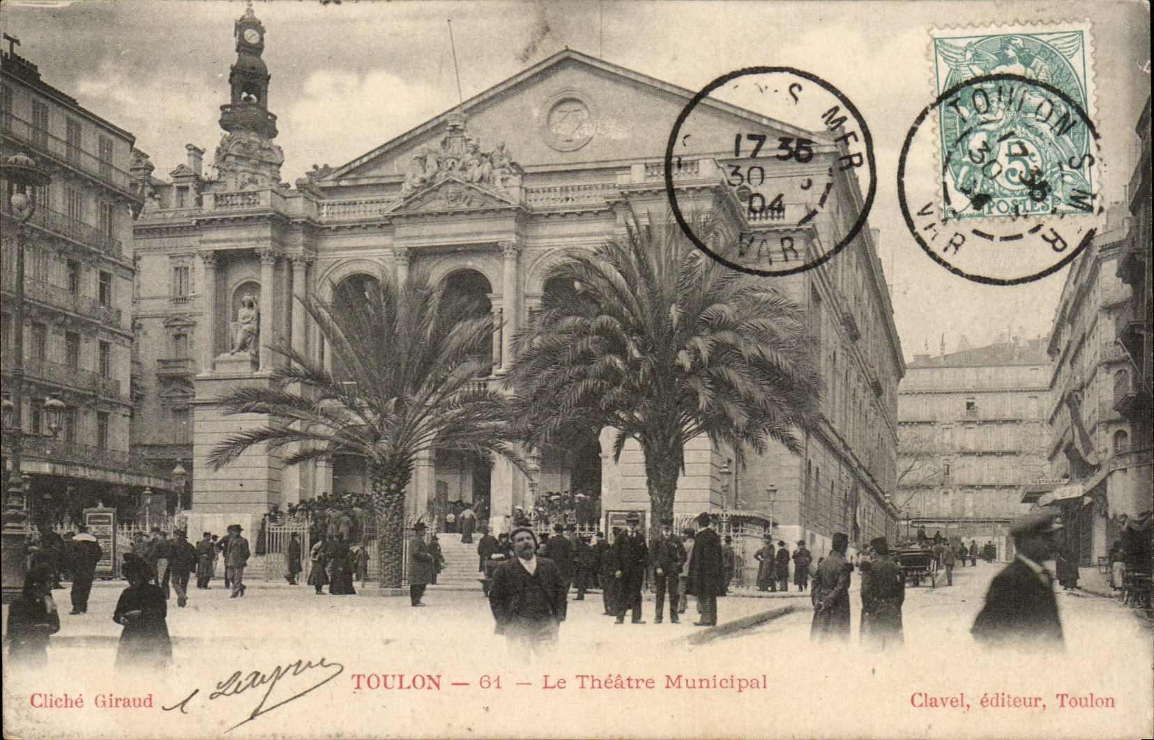 Toulon CPA Le theatre municipal