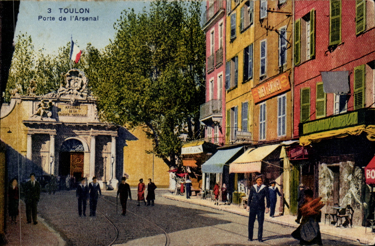 Toulon CPA Porte de l'arsenal (marins)