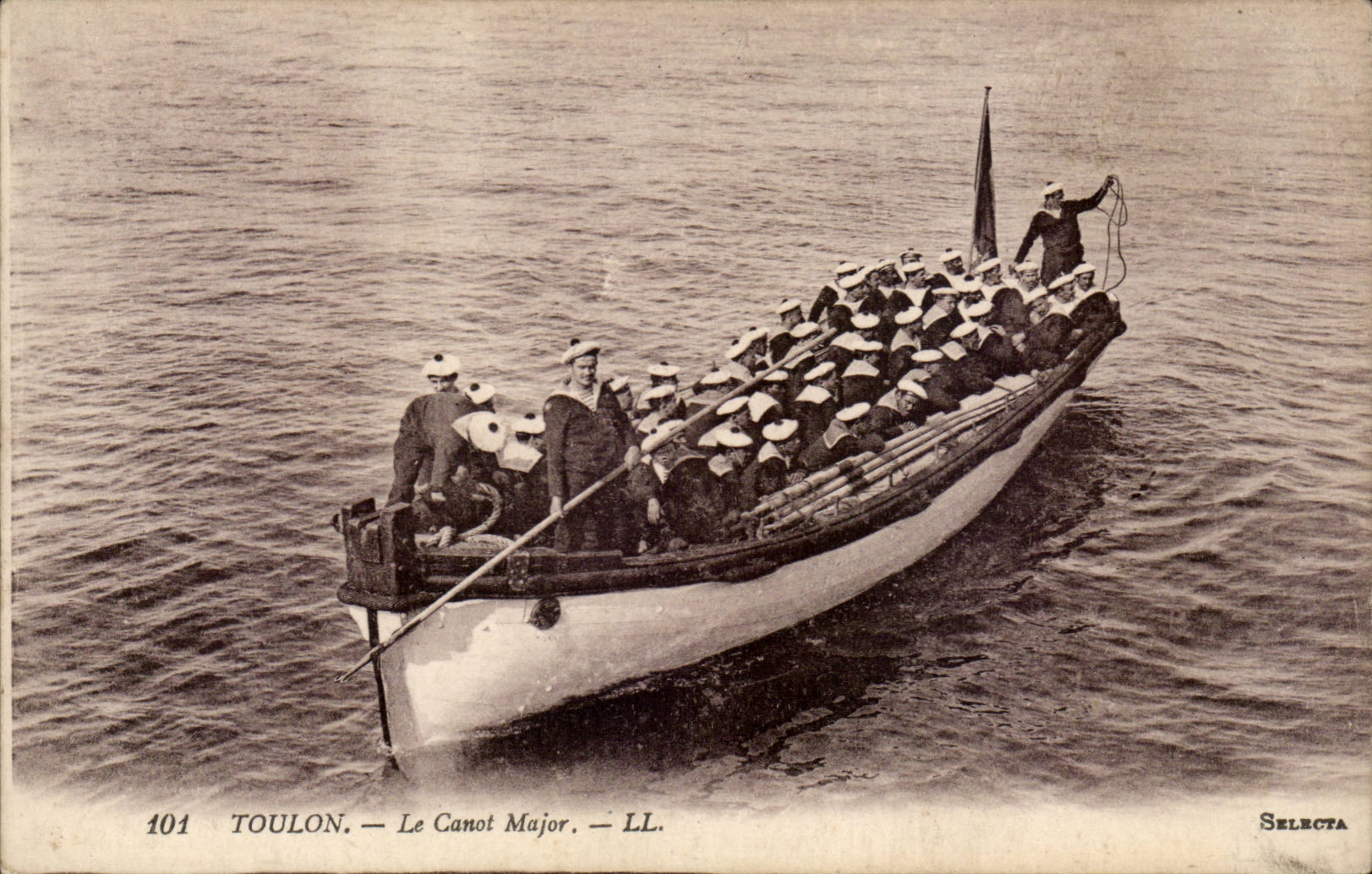 Toulon CPA Le canot major (marins)