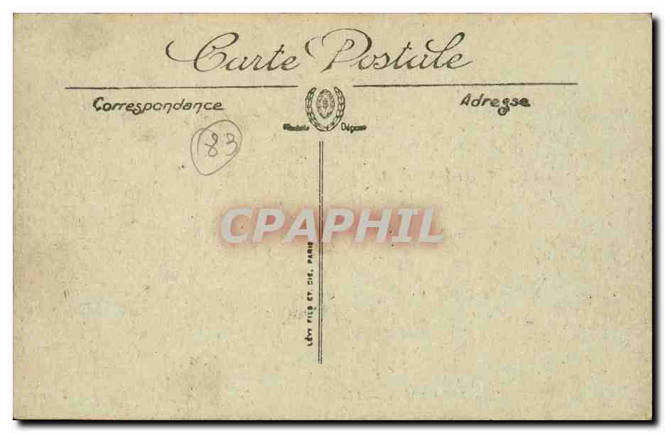 Toulon CPA Le canot major (marins) — Rückseite
