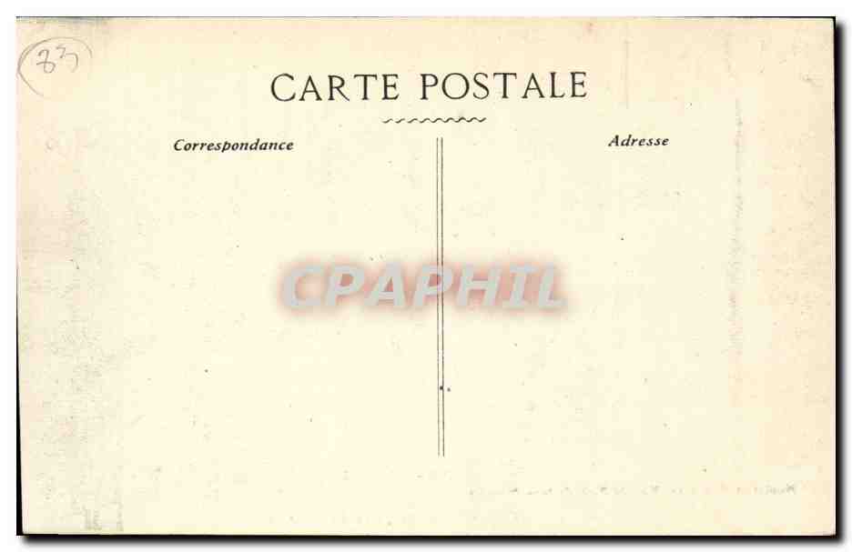Toulon CPA Monument de la federation — Verso