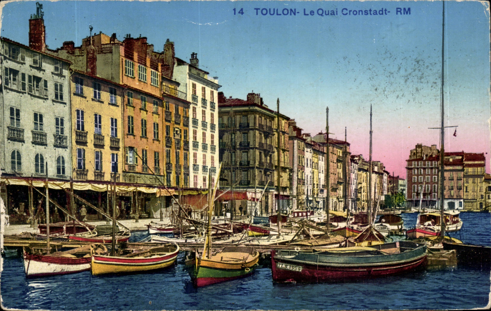 Toulon - Le Quai Cronstadt — RM, édition RM, n°14
