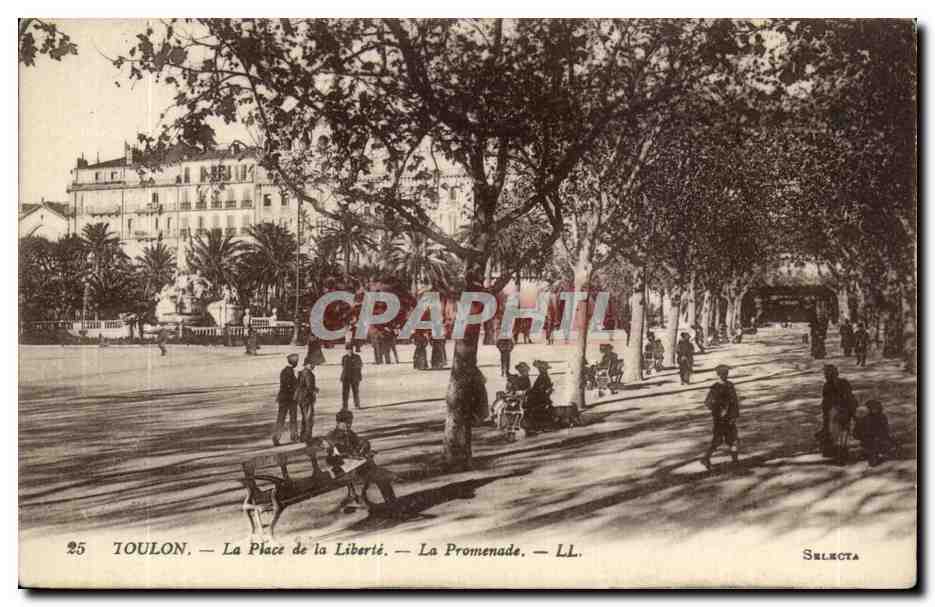 Toulon — La Place de la Liberté — La Promenade — Selecta