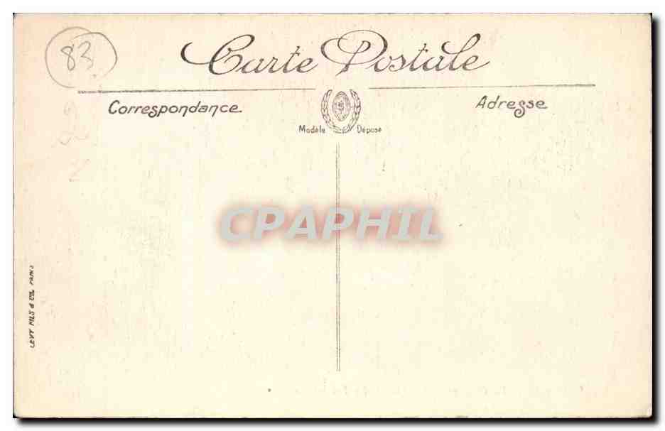 Toulon — La Place de la Liberté — La Promenade — Selecta — Verso