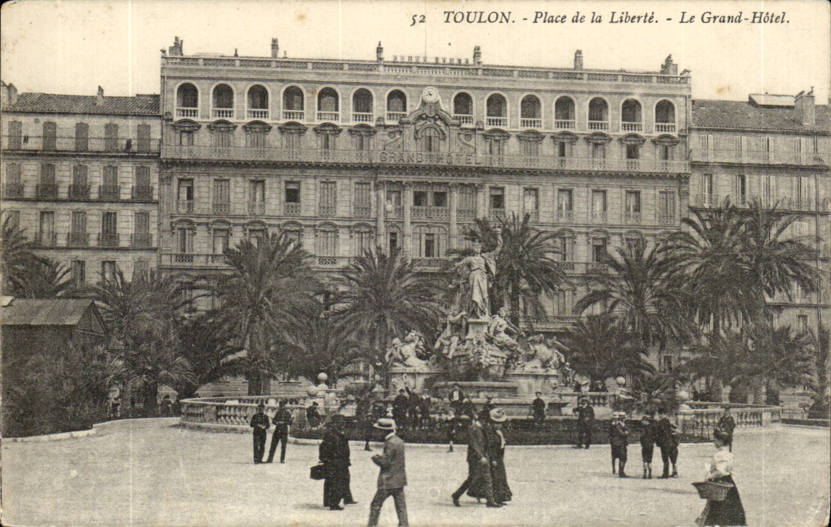 Toulon - Place de la Liberté - Le Grand-Hôtel