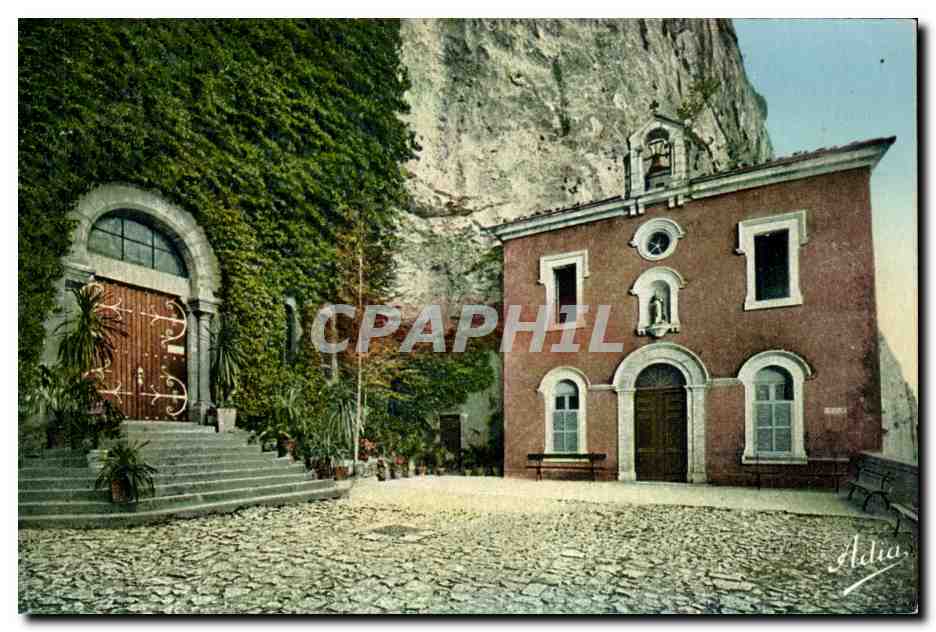 Hotellerie et grotte de Ste Baume CPA Ste Zacharie