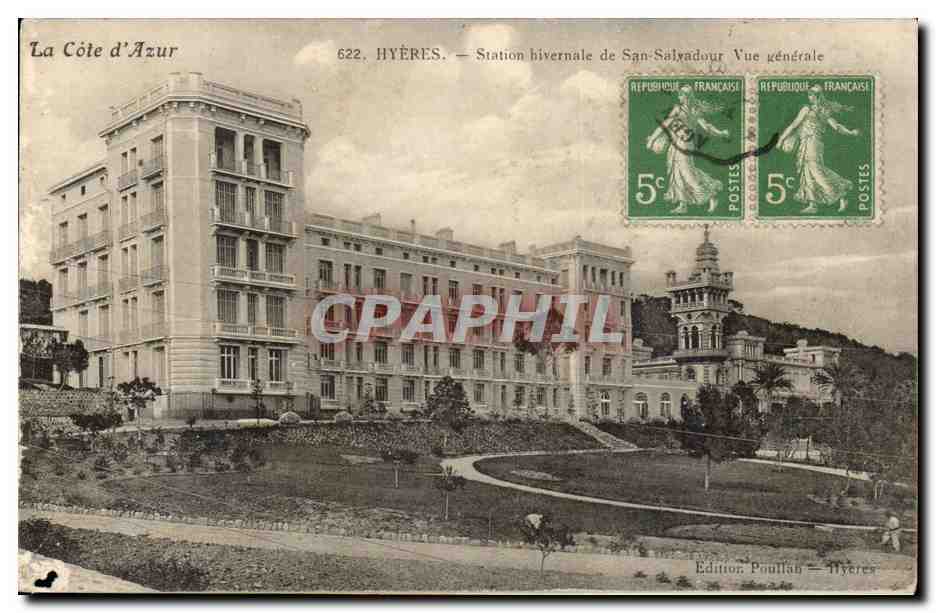 Hyères — Station hivernale de Sagn-Salydour — Vue générale — Édition Poullan