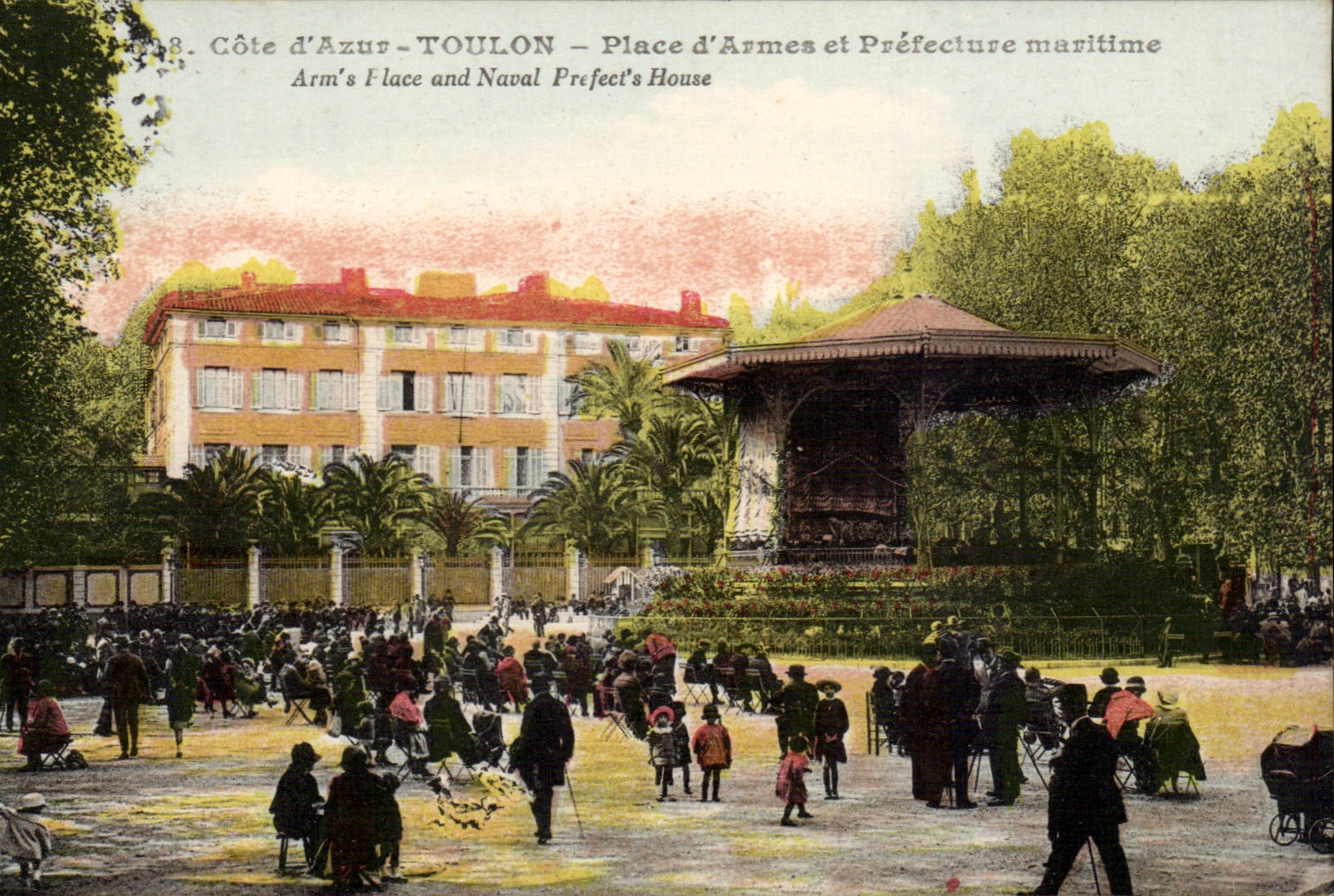 Toulon CPA Place d'armes et prefecture maritime