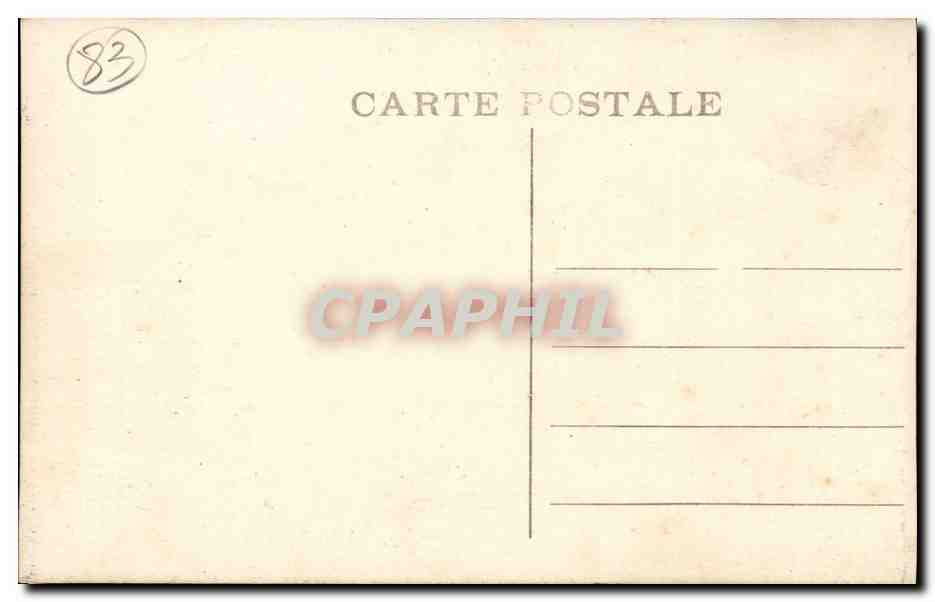 Toulon CPA Place d'armes et prefecture maritime — Verso