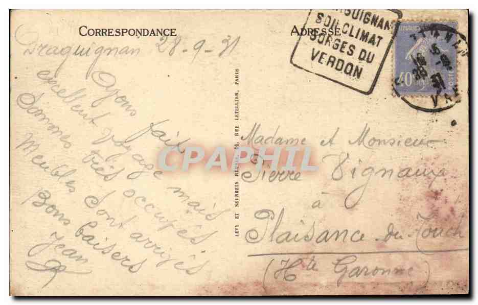 Draguignan - Avenue du Pont de Lorgnes et Kiosque de Musique - LL — Reverso