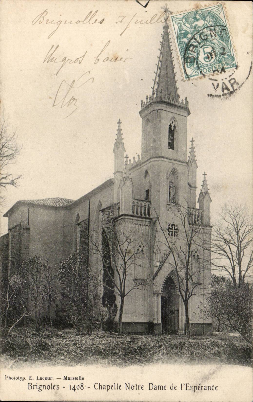 Brignoles CPA Chapelle Notre Dame de l'esperance