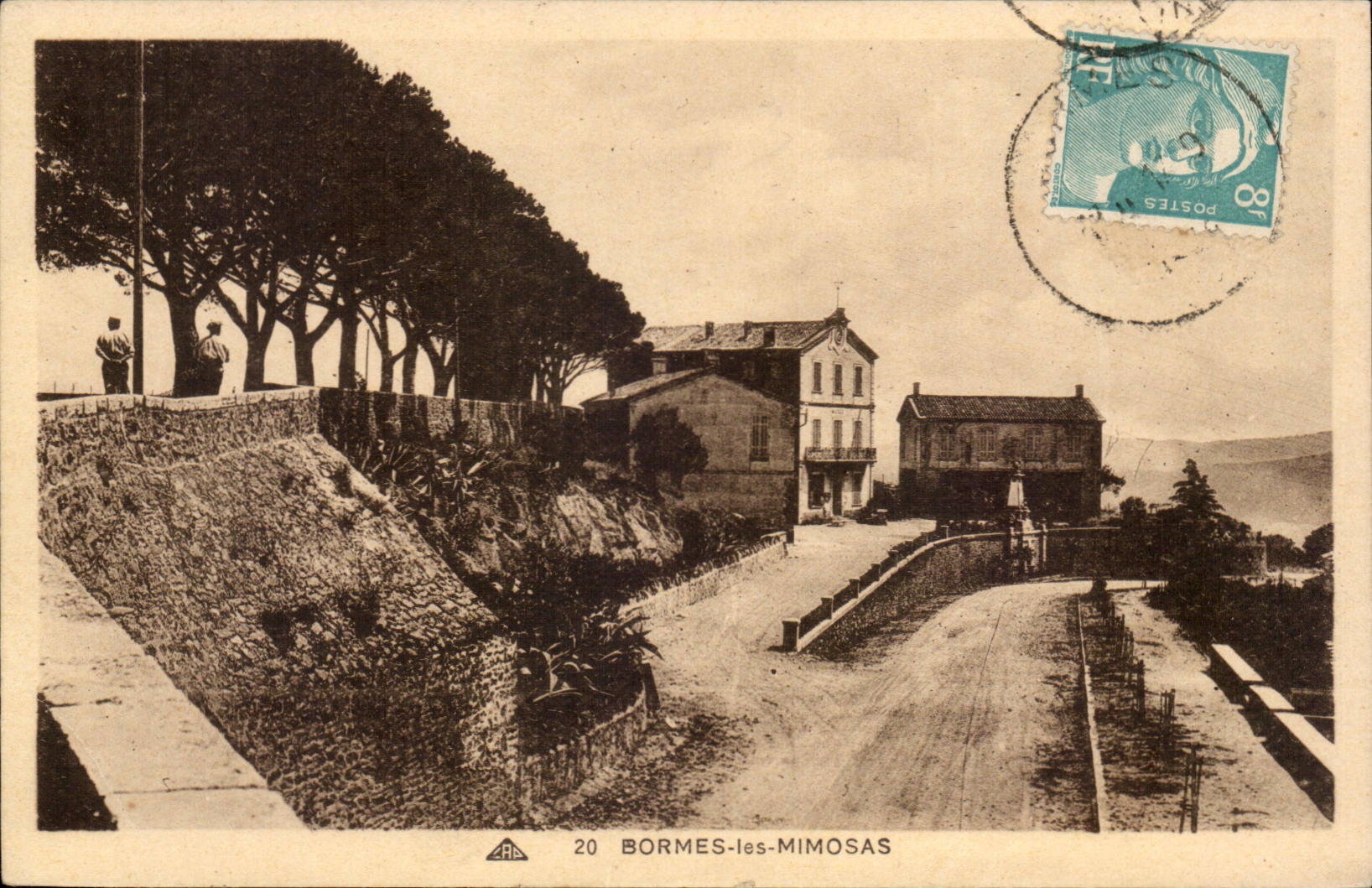 CPA Bormes les Mimosas 