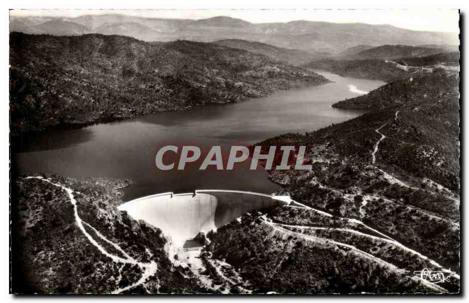 Frejus CPM Lac et barrage de Malpasset avant la catastrophe