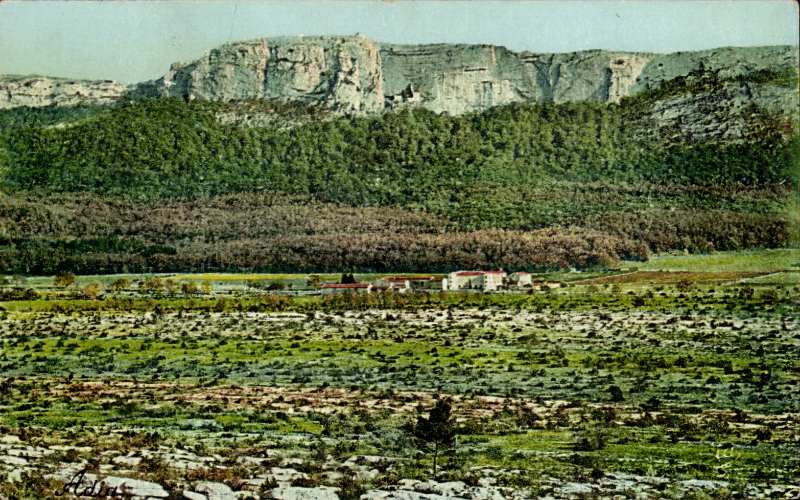CPA Hotellerie et grotte de Ste Baume Vue generale