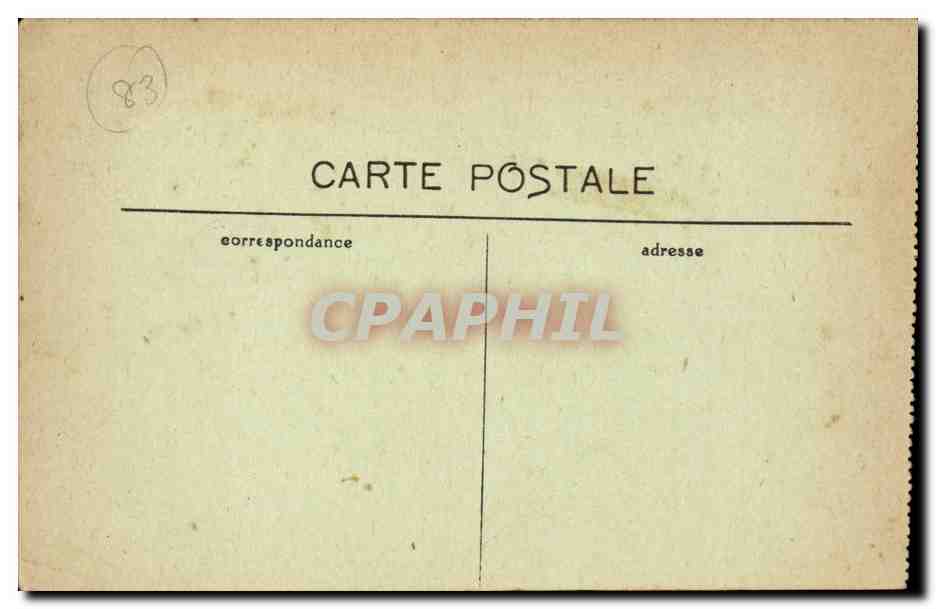 Toulon — Le Carré du Port — B.C. — éditeur B.C. n° 157 — Rückseite
