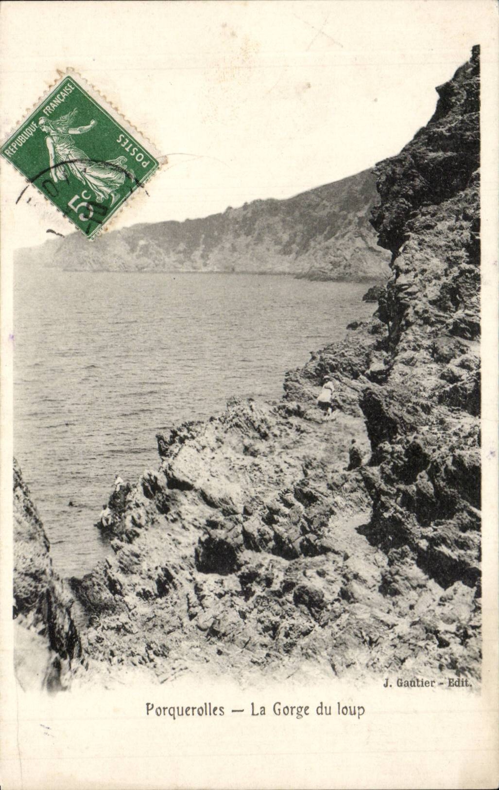 Porquerolles CPA La gorge du loup