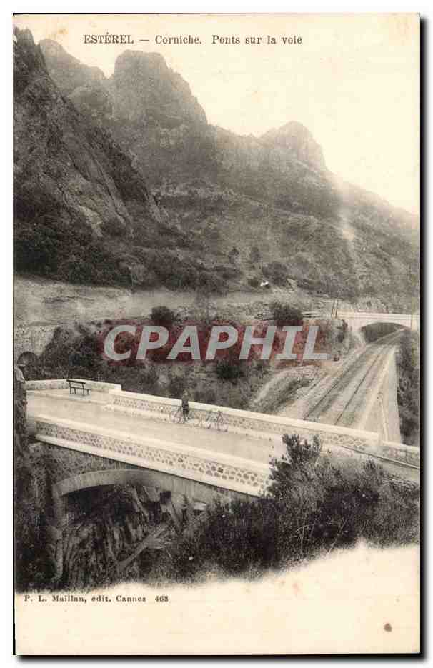 Esterel Corniche CPA Ponts sur la voie