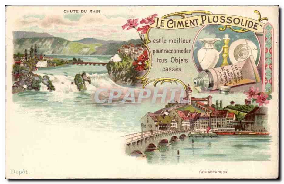 Chute du Rhin — Schaffhouse — Dépôt