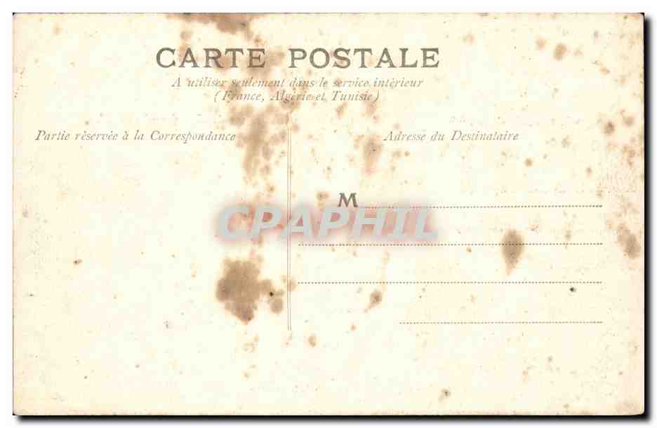 Cognac - Tours du Vieux Pont - CPA  — Rückseite
