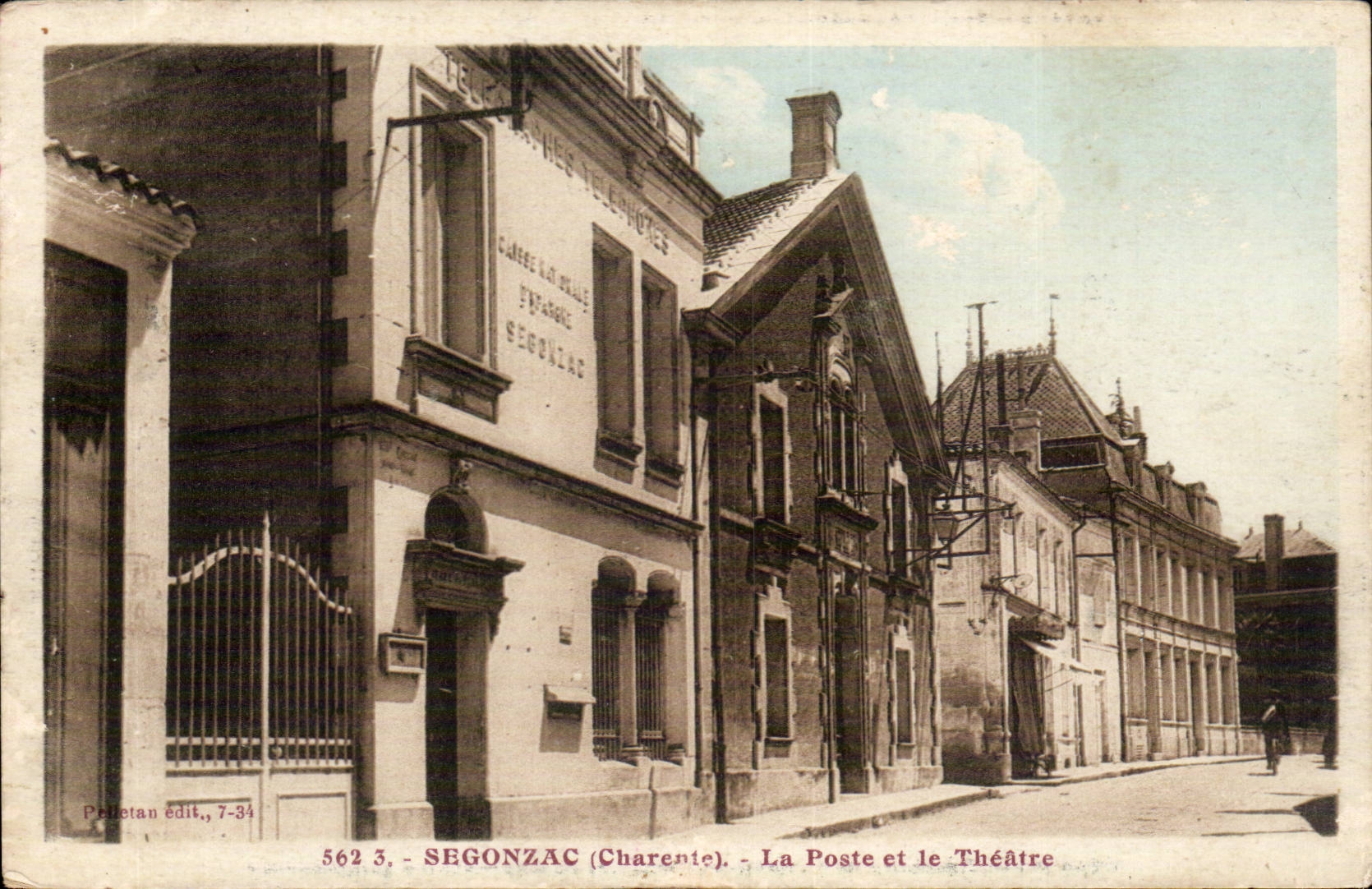 Segonzac - La Poets et le Theatre CPA 