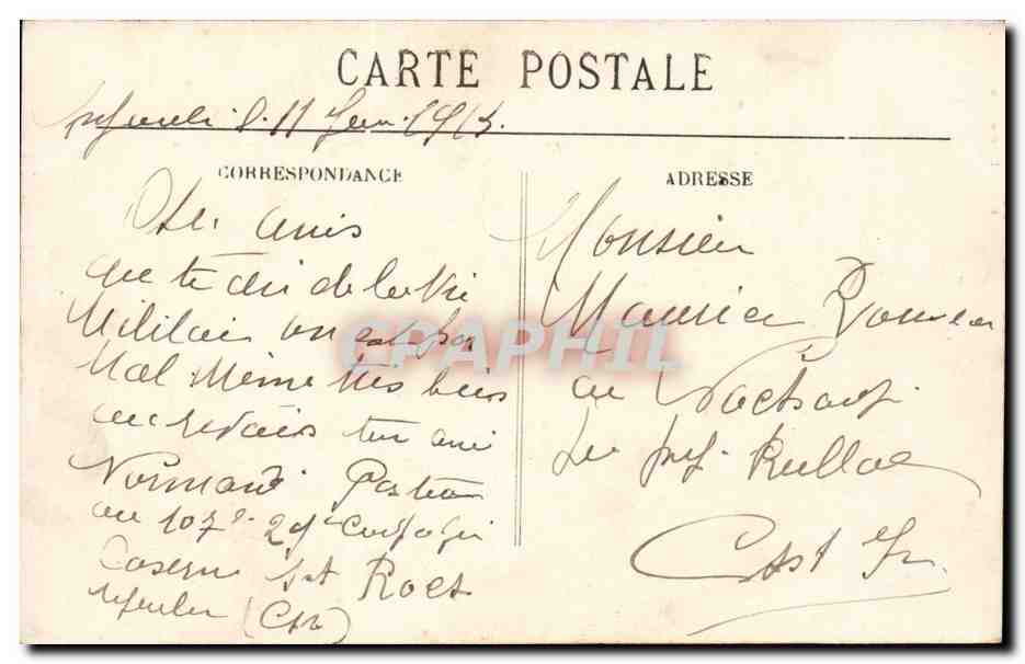 Angoulême — Vue générale, le Grand'Font et les Gares — Édition E. Constantin, n°44 — Reverso
