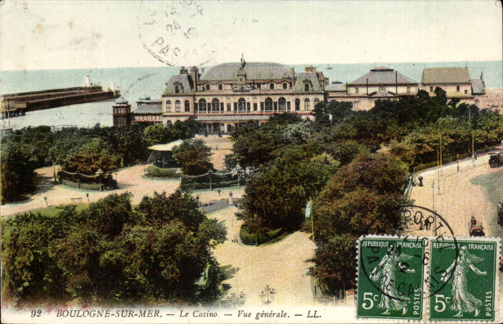 Boulogne-sur-Mer — Le Casino — Vue générale — LL.