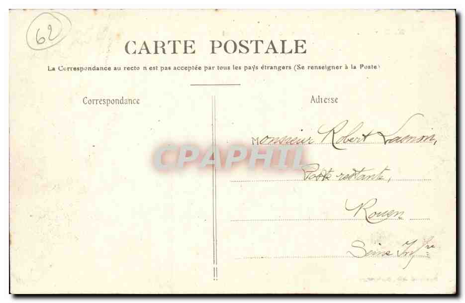 Boulogne-sur-Mer — Quai Chanzy — E.S. - 50 — Rückseite