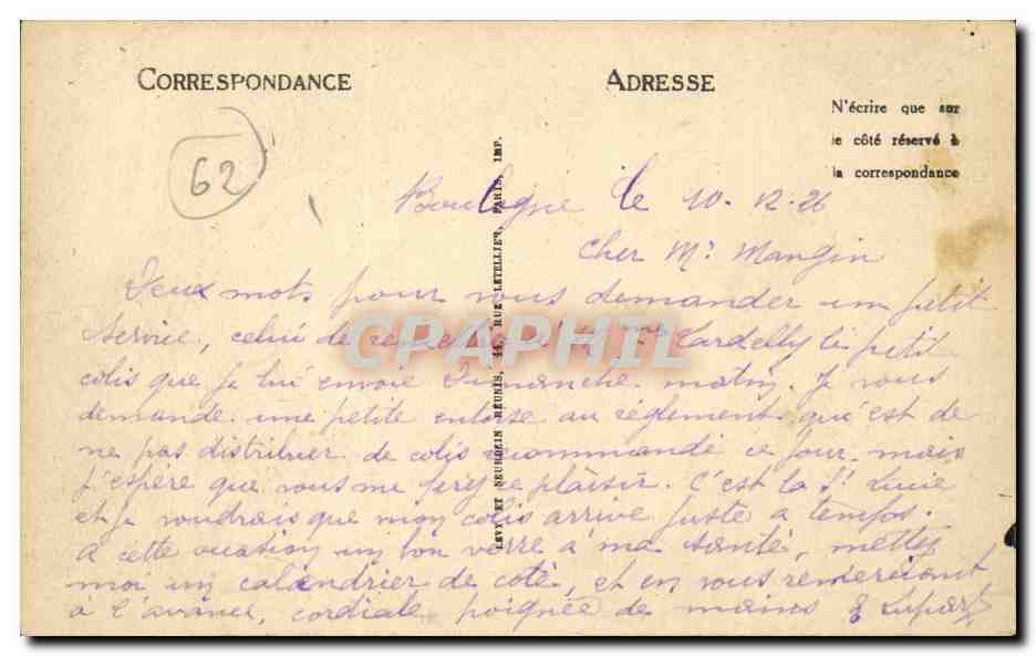 Boulogne-sur-Mer — La Digue Sainte-Beuve — I.L. — n° 339 — Reverso