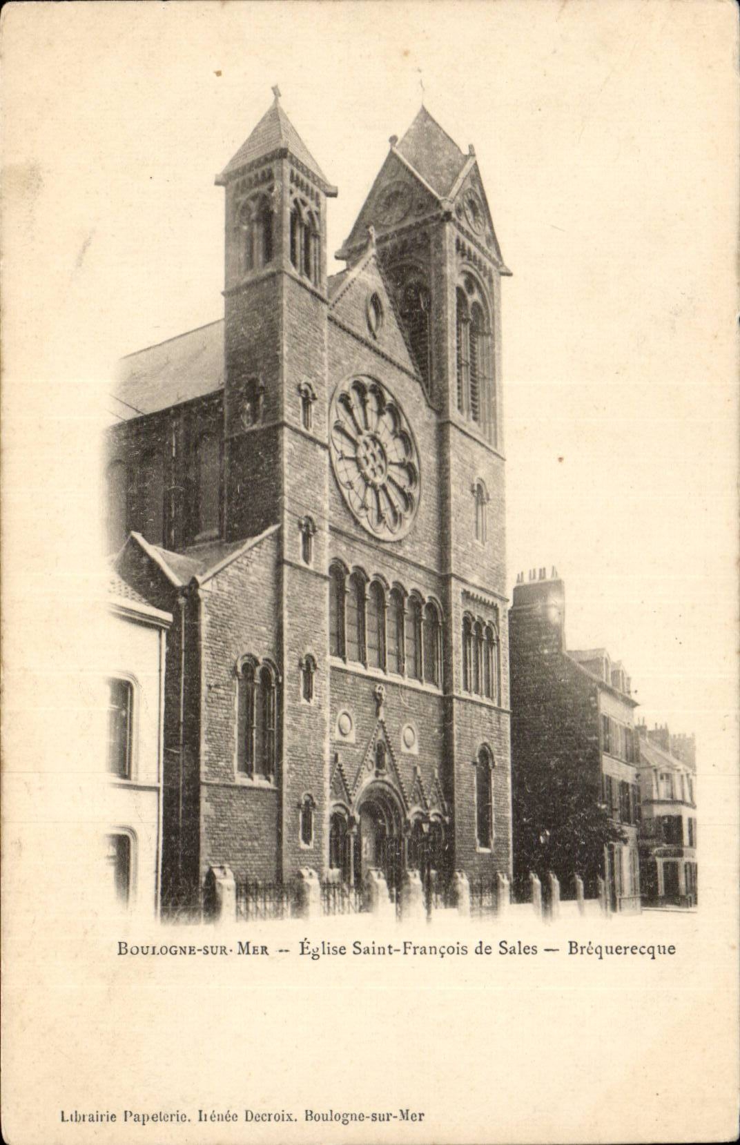 Boulogne sur Mer - Eglise Saint Francois du Sales - CPA 