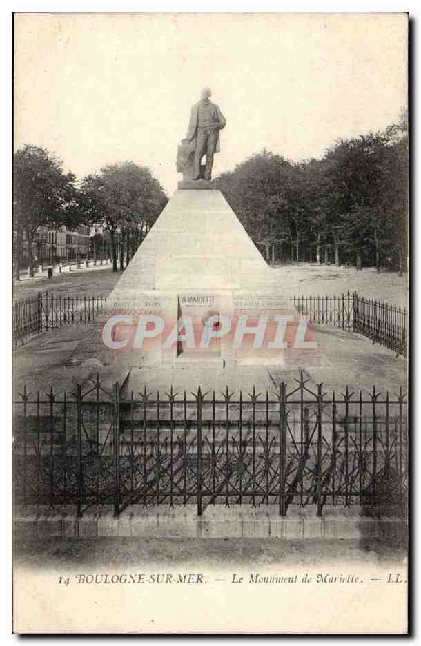 Boulogne-sur-Mer — Le Monument de Mariette — LL.