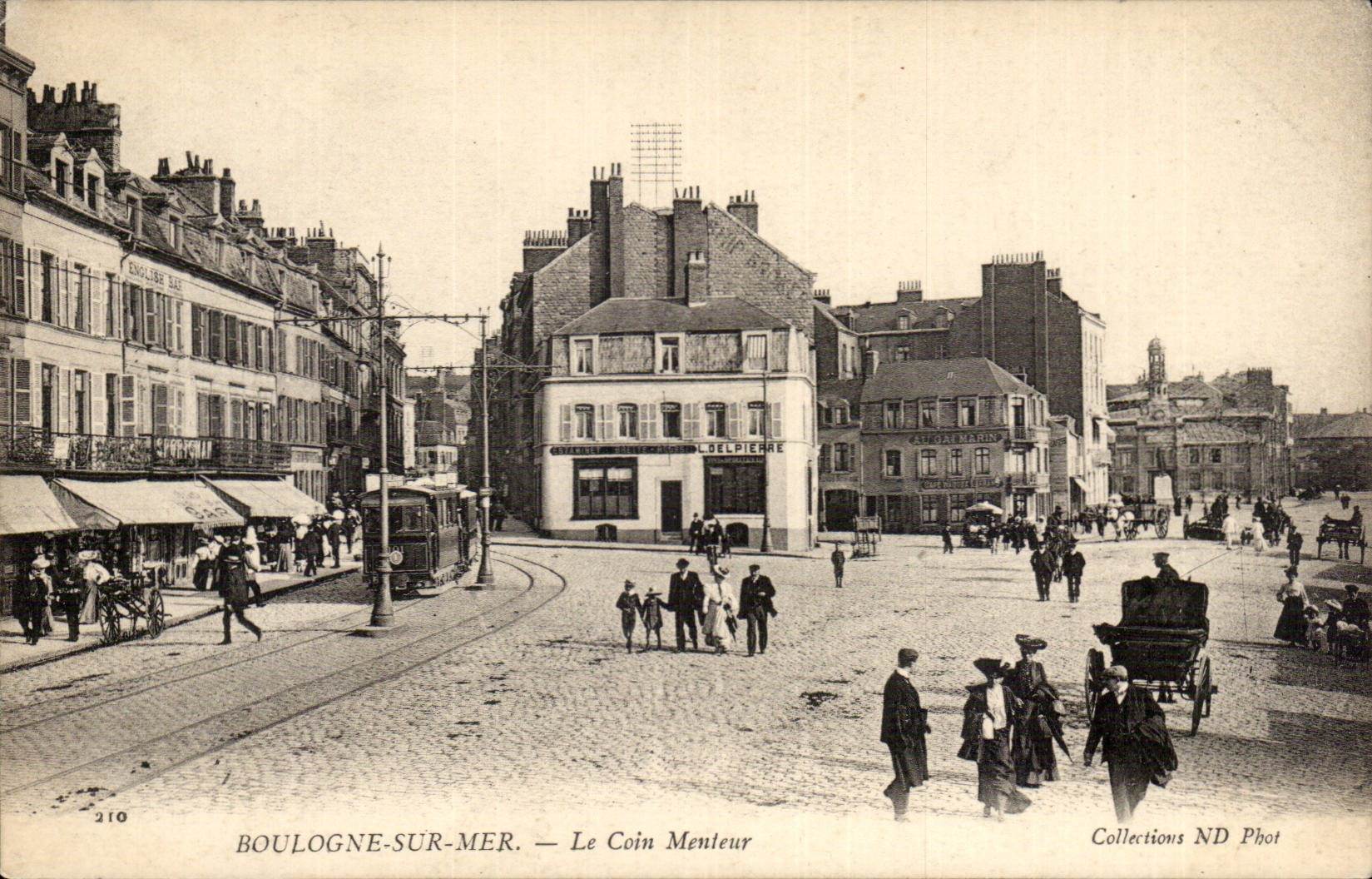 Boulogne sur Mer - Le Coin Menleur CPA 