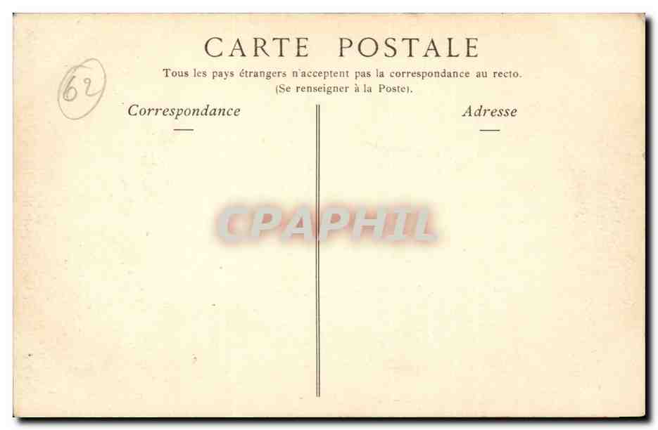 Boulogne sur Mer - Le Coin Menleur CPA  — Verso