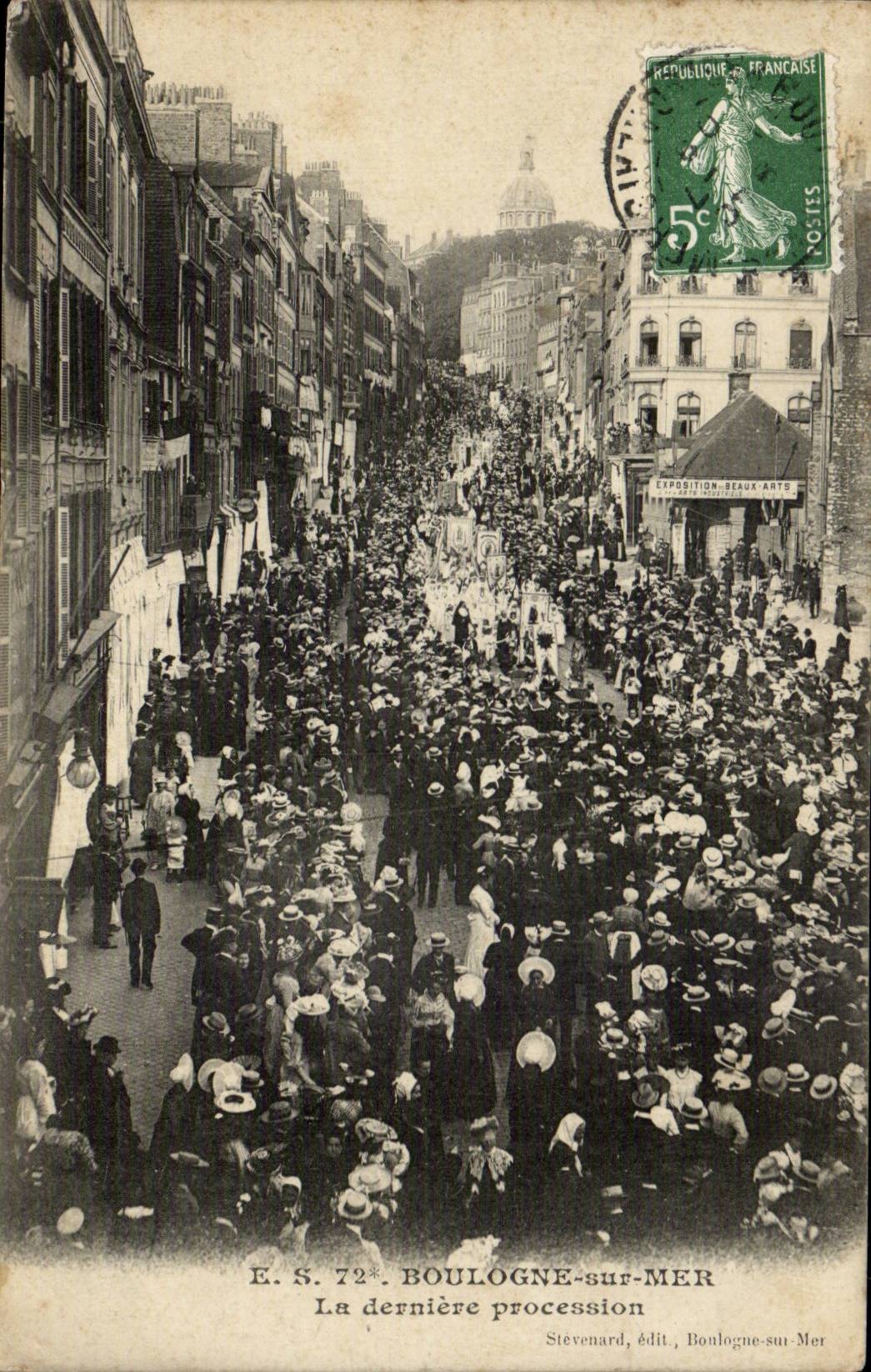 Boulogne sur Mer - La Derniere Procession CPA 