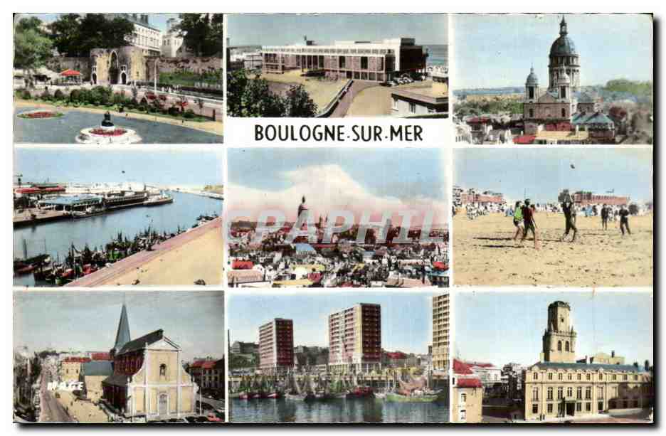 Boulogne-sur-Mer — vue panoramique — Édition MAGE