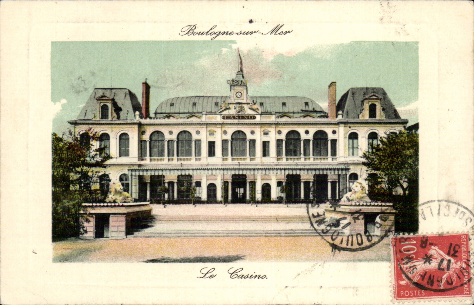 Boulogne-sur-Mer — Le Casino — Éditeur Castino