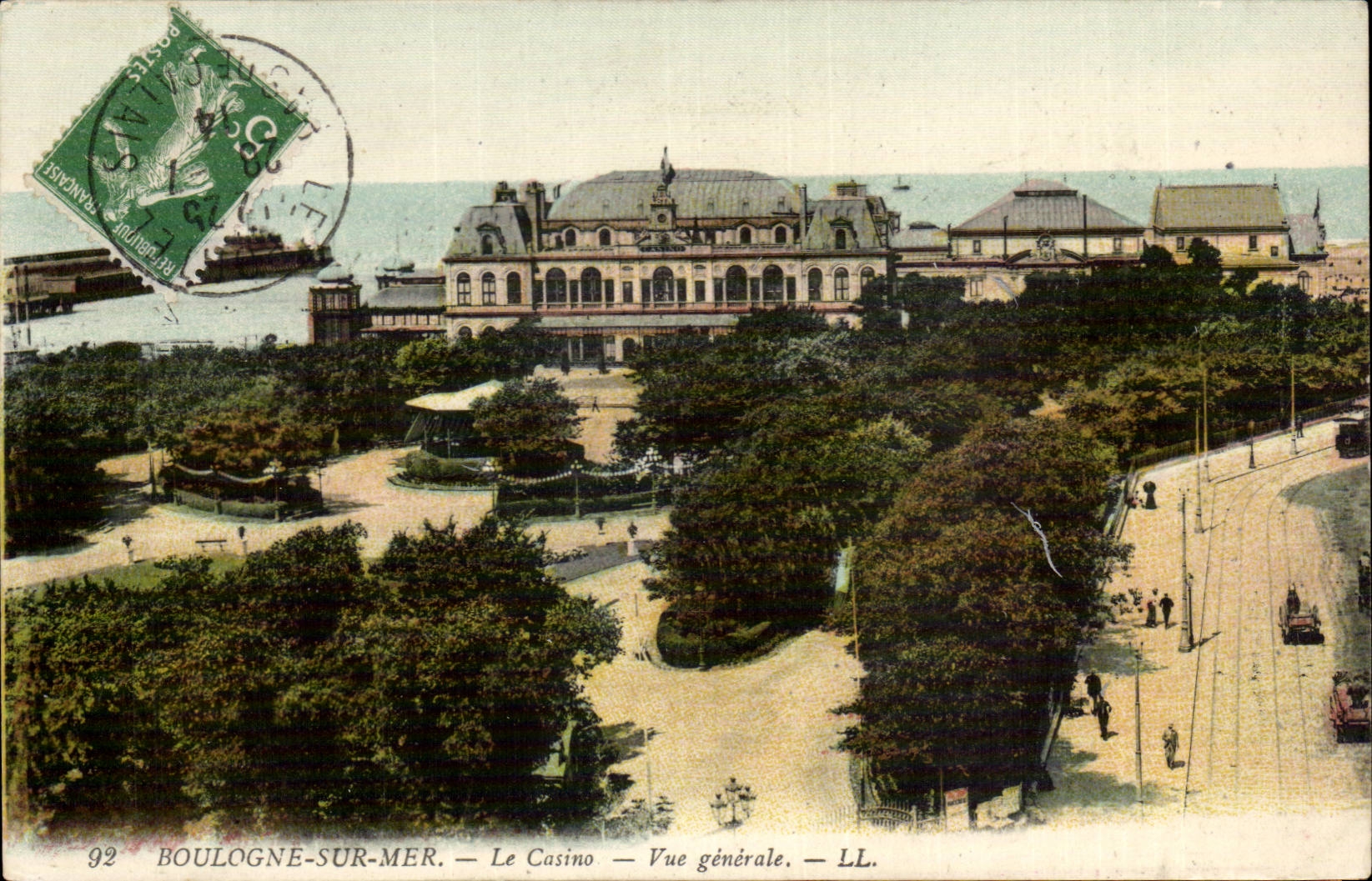 Boulogne-sur-Mer — Le Casino — Vue générale — LL.