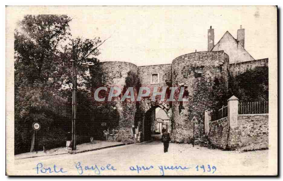 Porte Gayole — après guerre 1939 — BOULOGNE-sur-MER — Porte Gayole