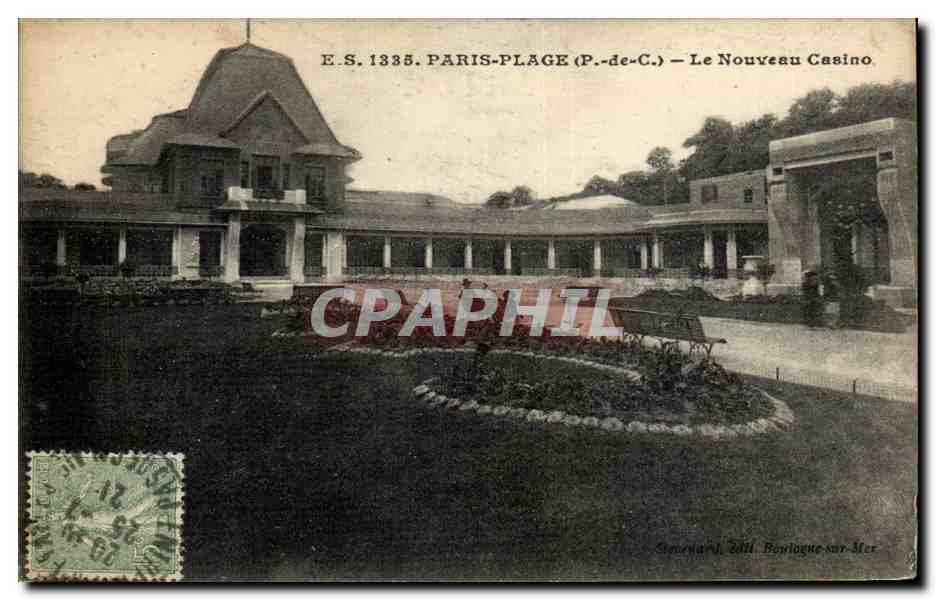 Le Touquet Paris Plage - Le Nouveau Casino - CPA 