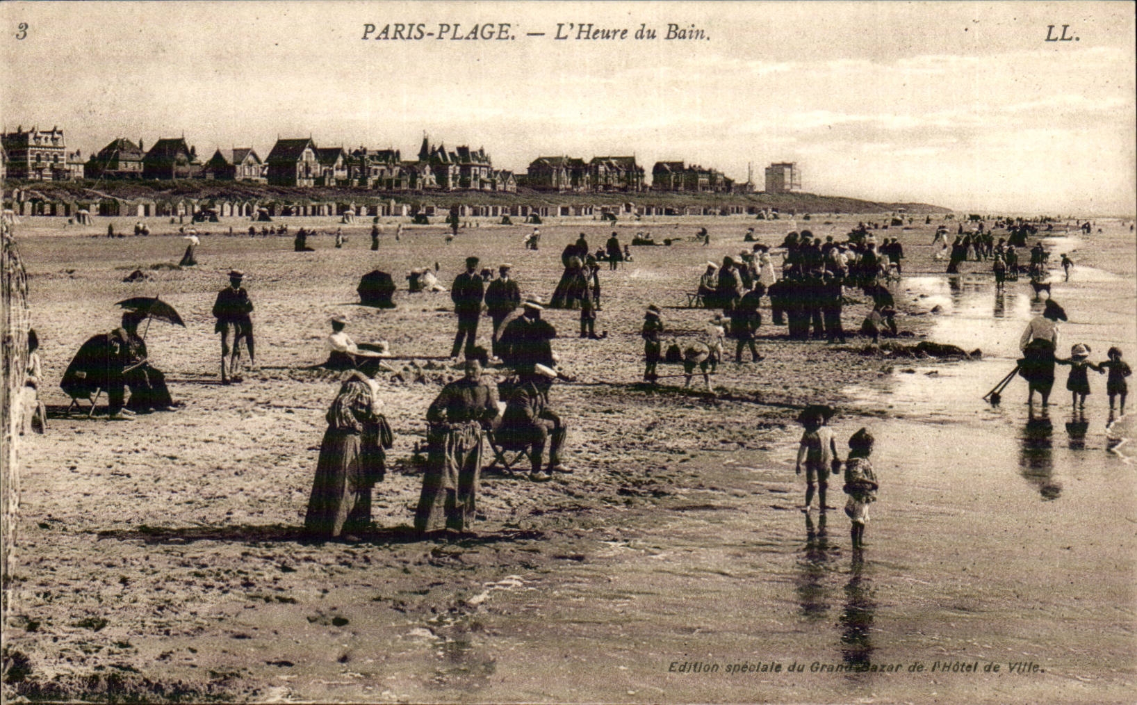 Le Touquet Paris Plage - L'Heure du Bain - CPA 