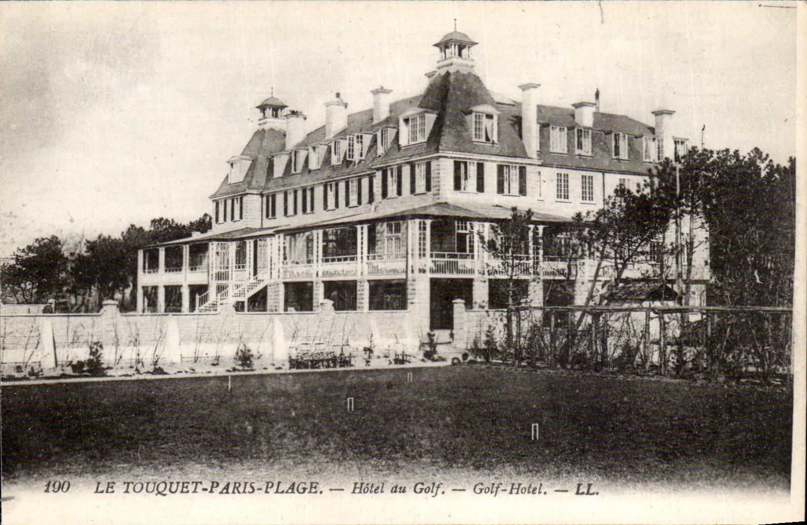 Le Touquet Paris Plage - Hotel du Golf - Golf Hotel - CPA 
