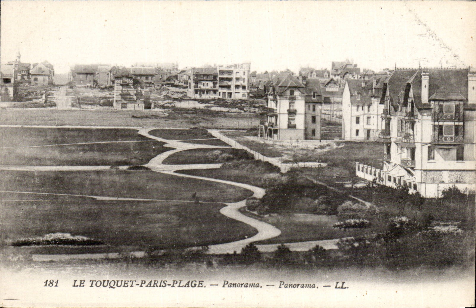 Le Touquet Paris Plage - Panorama - CPA 