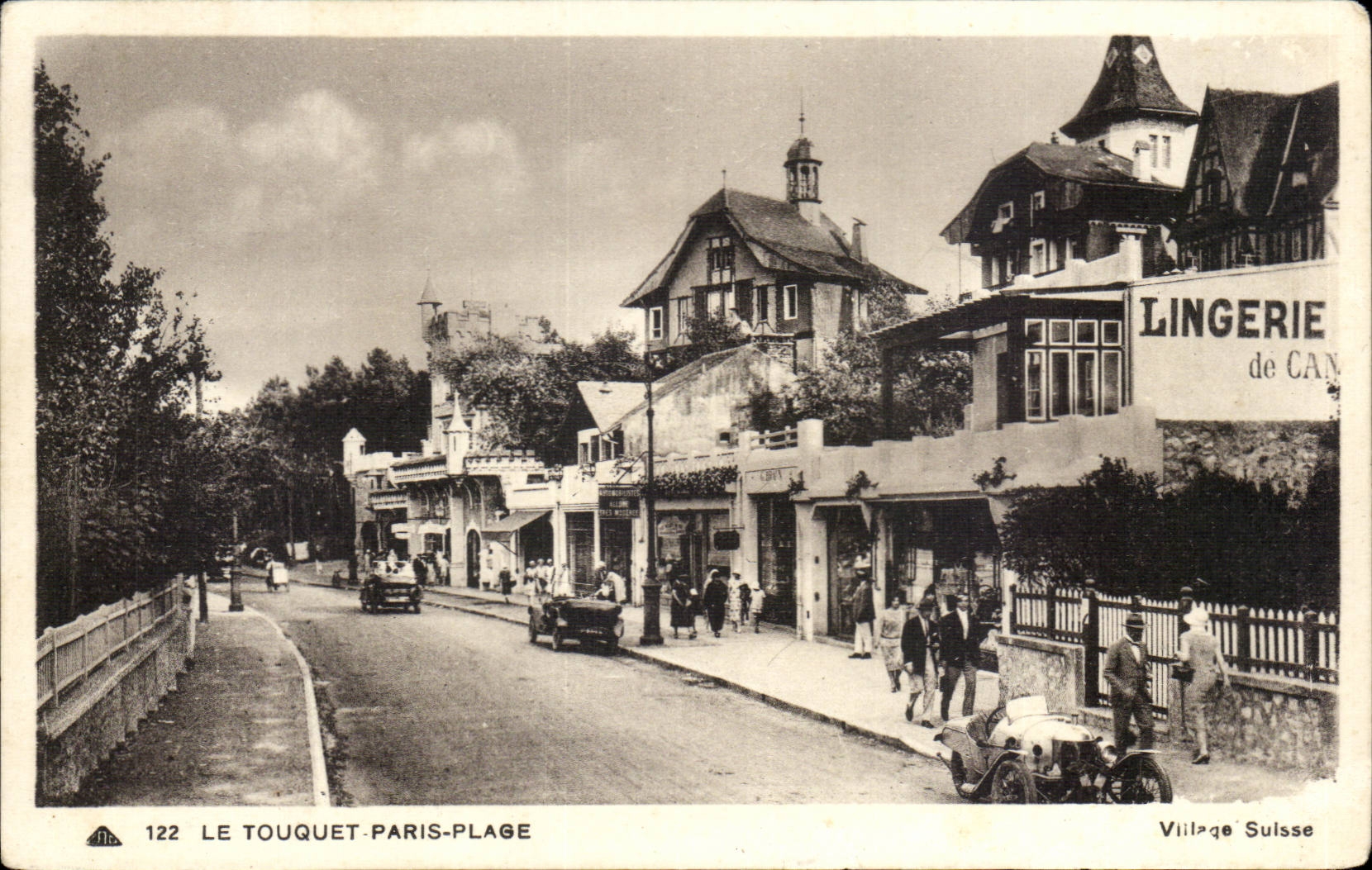 Le Touquet Paris Plage - Lingerie - CPA