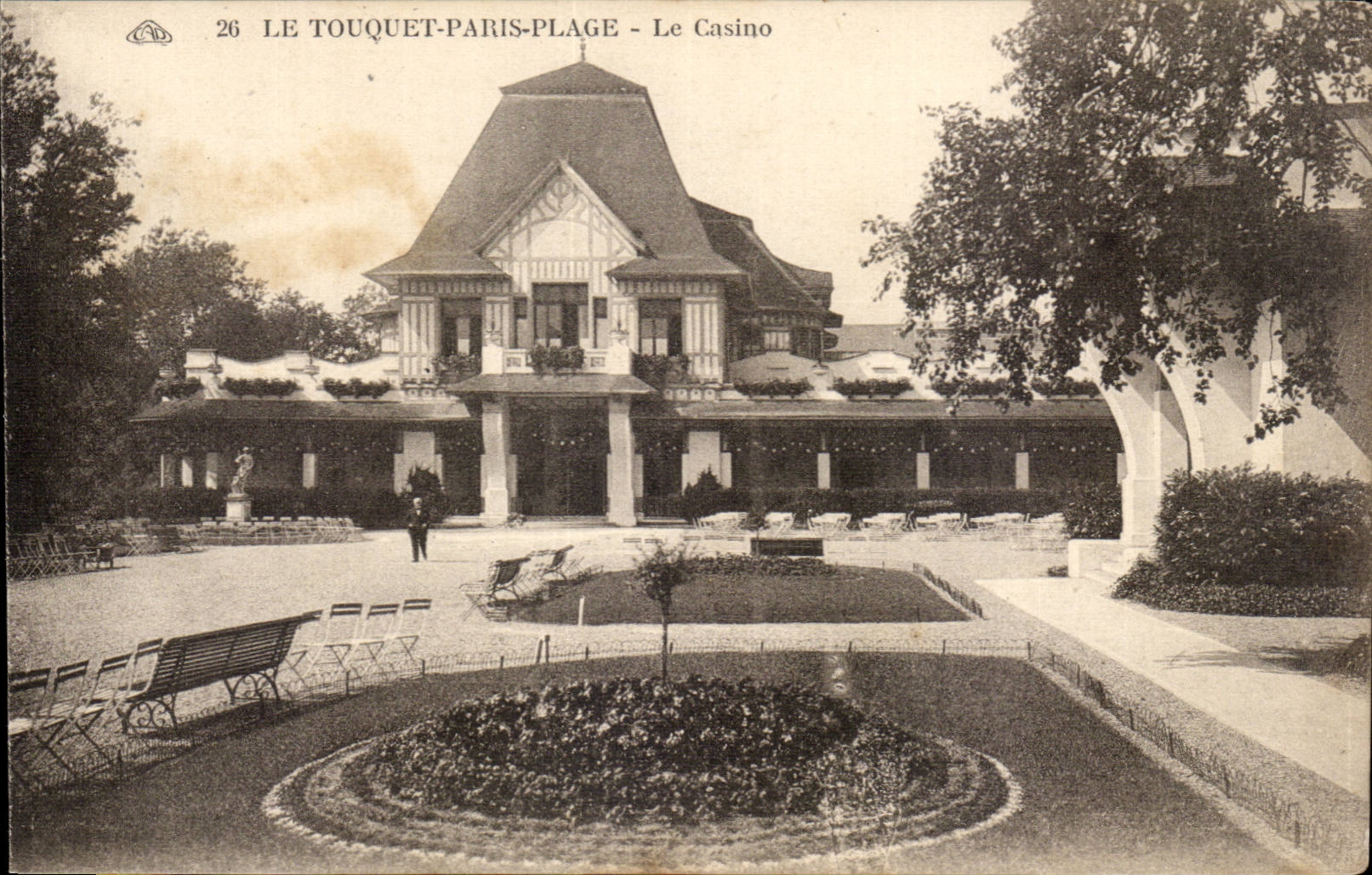 Le Touquet-Paris-Plage — Le Casino — CPA n°26, éditeur CPA