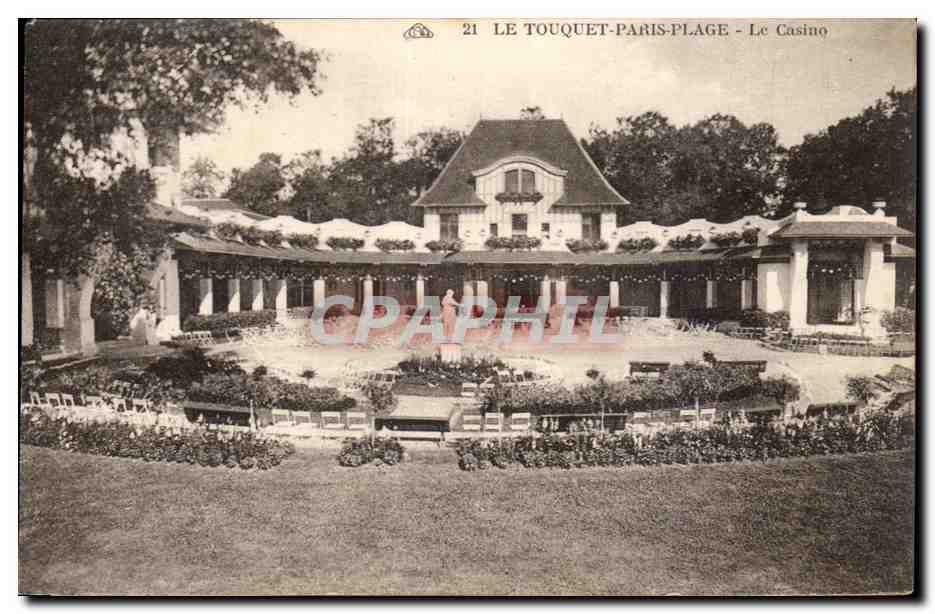 Le Touquet-Paris-Plage - Le Casino — éditeur CPAPHIL, n° 21