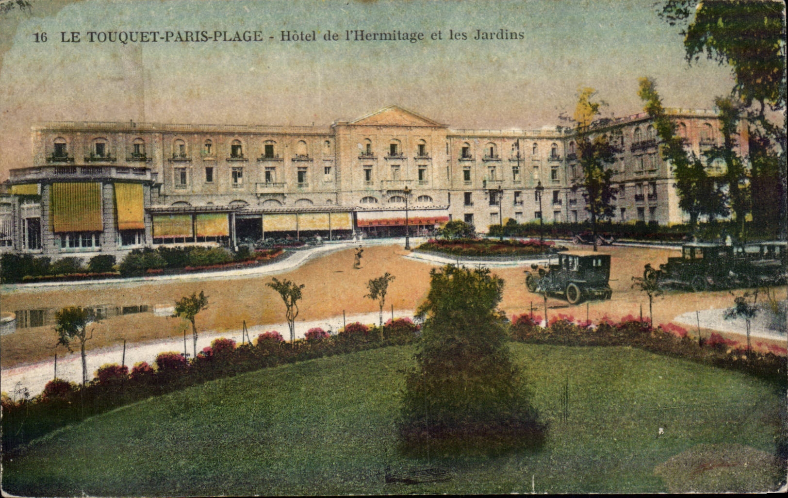 Le Touquet Paris Plage - Hotel de l'Hermitage et les Jardins CPA 