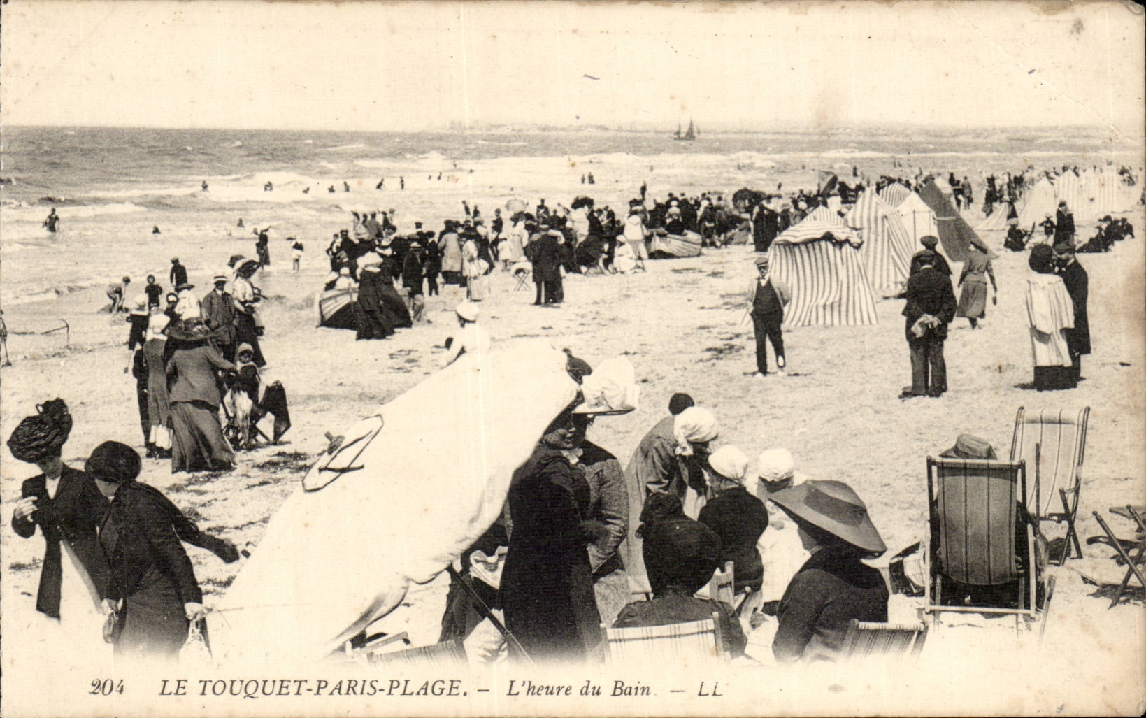 Le Touquet-Paris-Plage — L'heure du Bain — LL, n°204