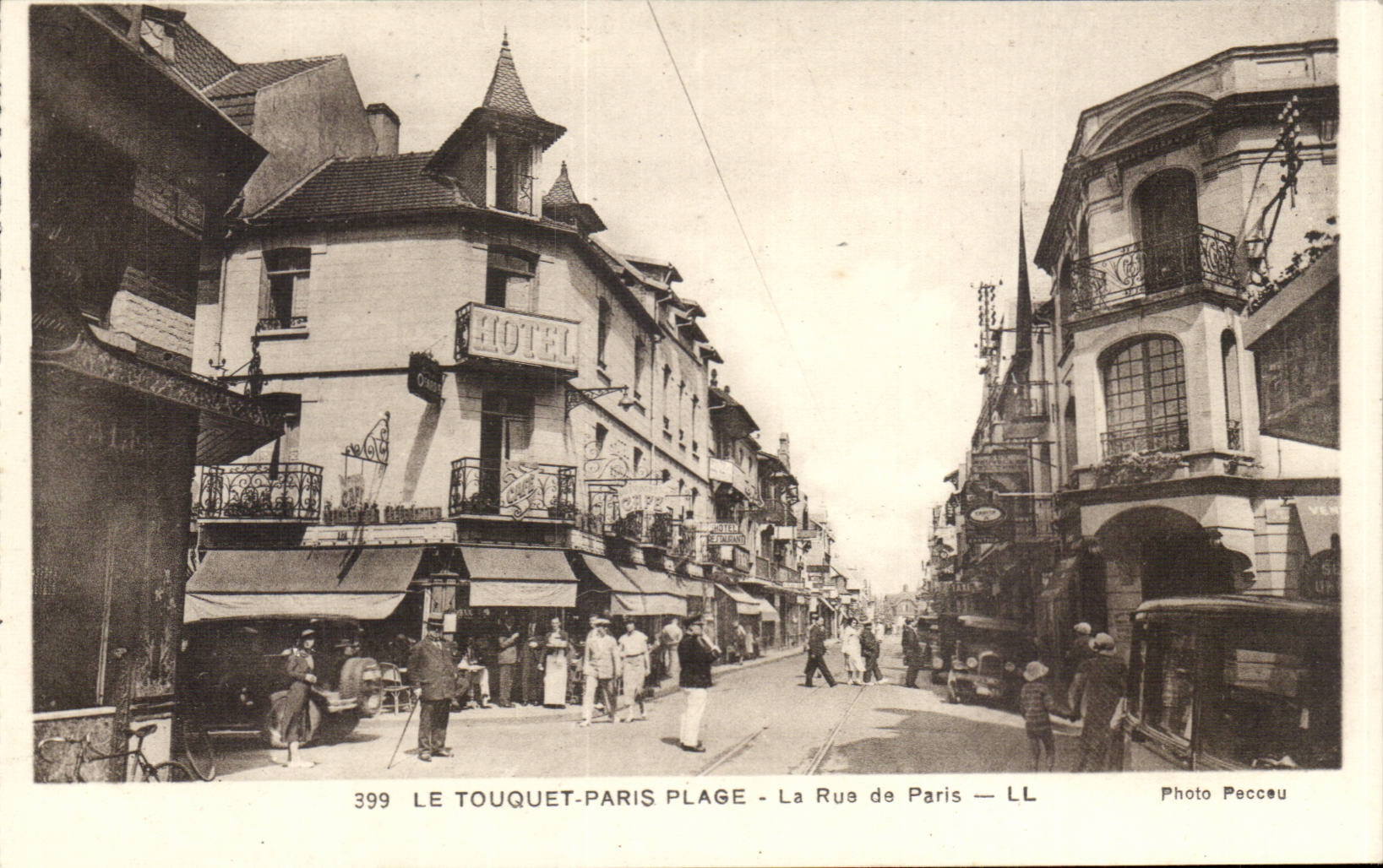 Le Touquet-Paris Plage — La Rue de Paris — Photo Pecceu